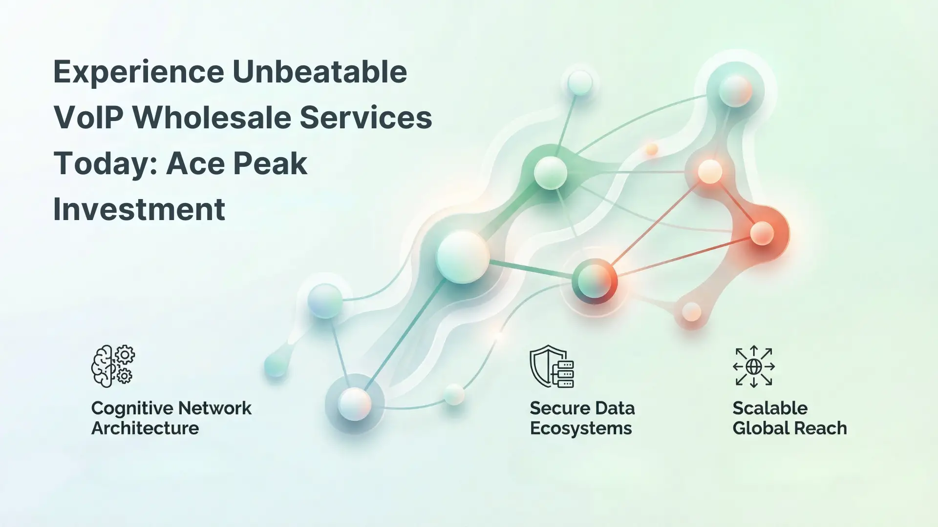 Experience Unbeatable VoIP Wholesale Services Today: Ace Peak Investment