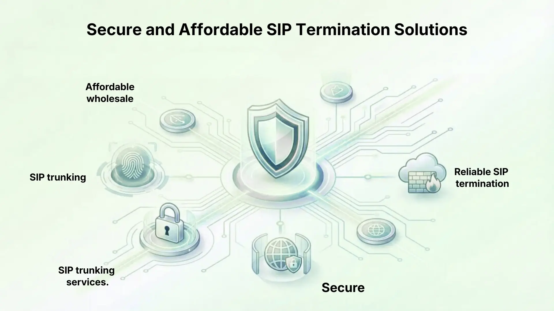 Secure and Affordable SIP Termination Solutions