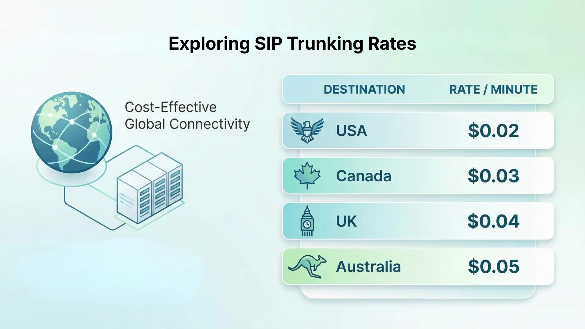 Exploring SIP Trunking Rates