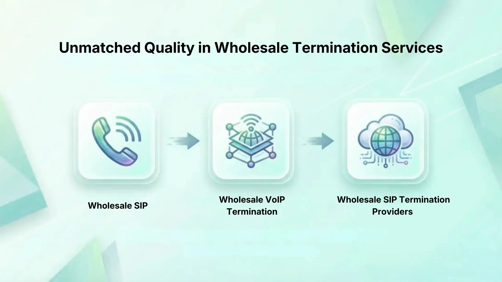 Unmatched Quality in Wholesale Termination Services