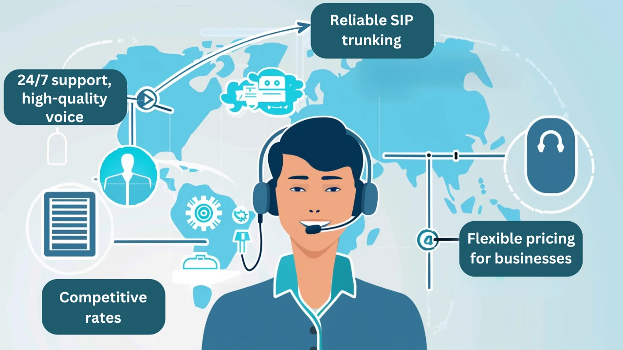 Wholesale SIP Termination Rates and Services