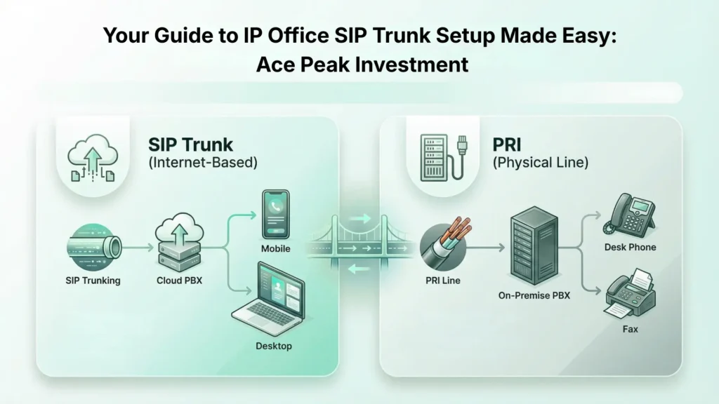 Your Guide to IP Office SIP Trunk Setup Made Easy: Ace Peak Investment
