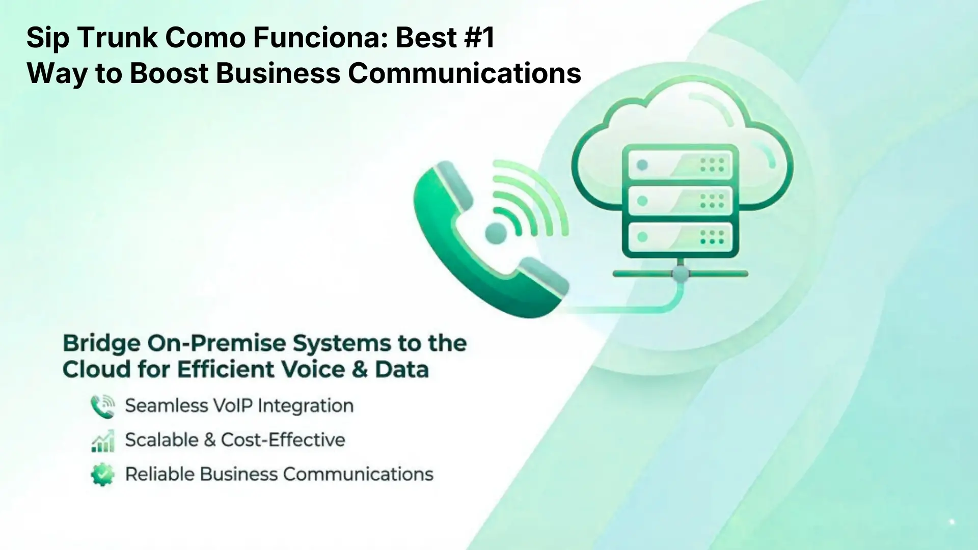 Sip Trunk Como Funciona: Best #1 Way to Boost Business Communications