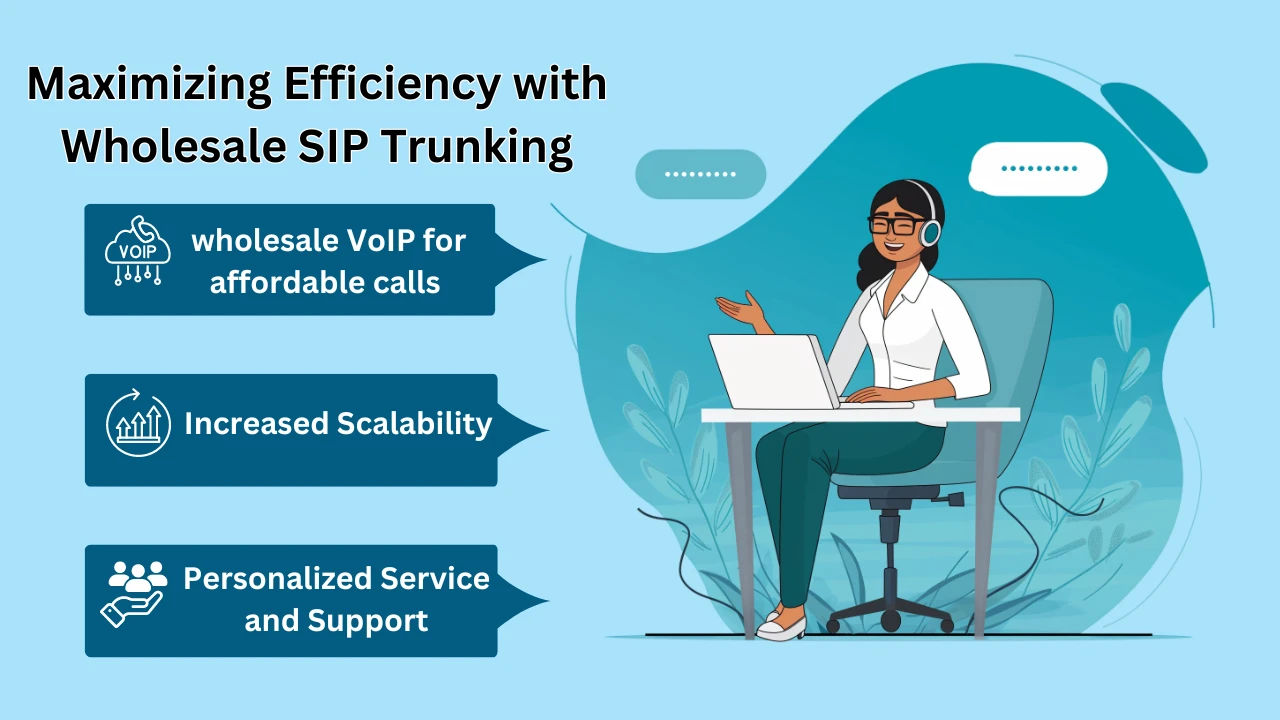 Maximizing Efficiency with Wholesale SIP Trunking
