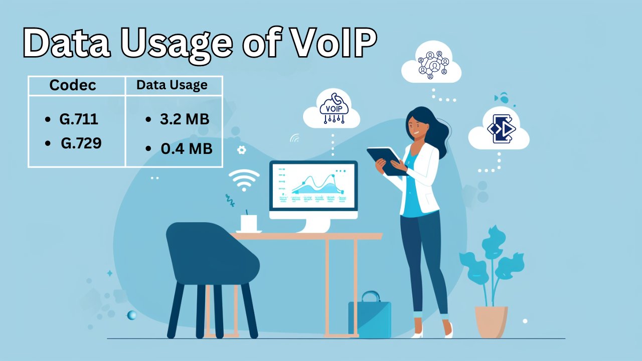 Data Usage of VoIP