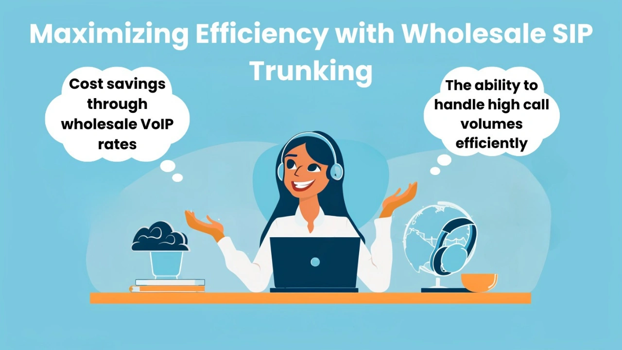 Maximizing Efficiency with Wholesale SIP Trunking
