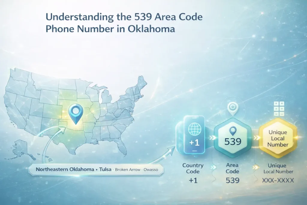 539 Area Code Oklahoma – Powerful Coverage, Cities & Info