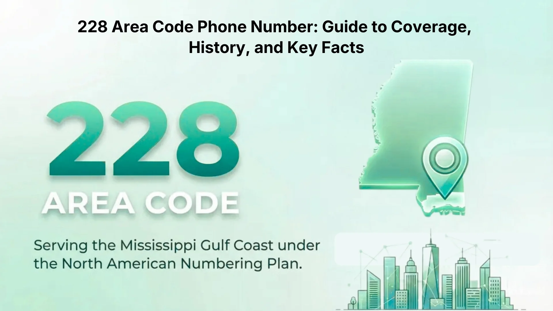 228 Area Code Phone Number: Guide to Coverage, History, and key Facts
