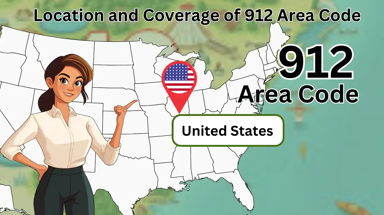 Location and Coverage of 912 Area Code 