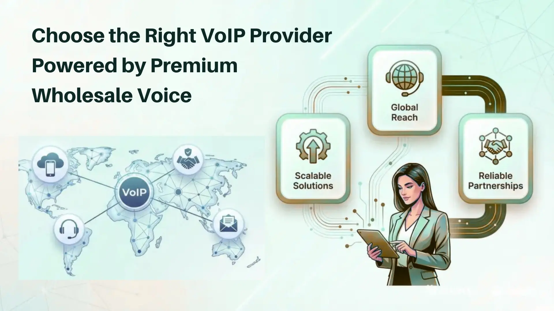 Choose the Right VoIP Provider Powered by Premium Wholesale Voice