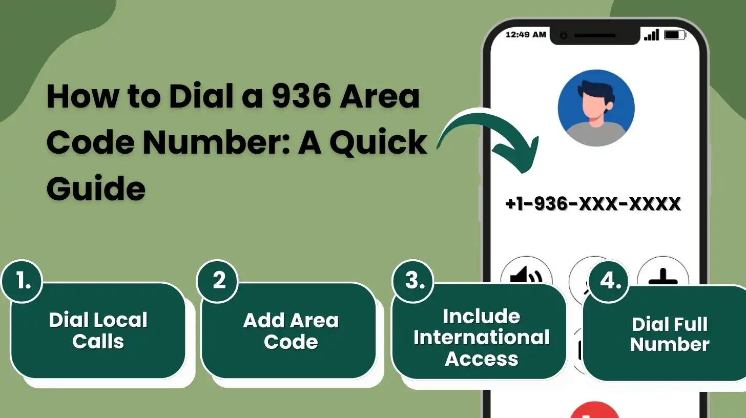 How to Dial a 936 Area Code Number A Quick Guide
