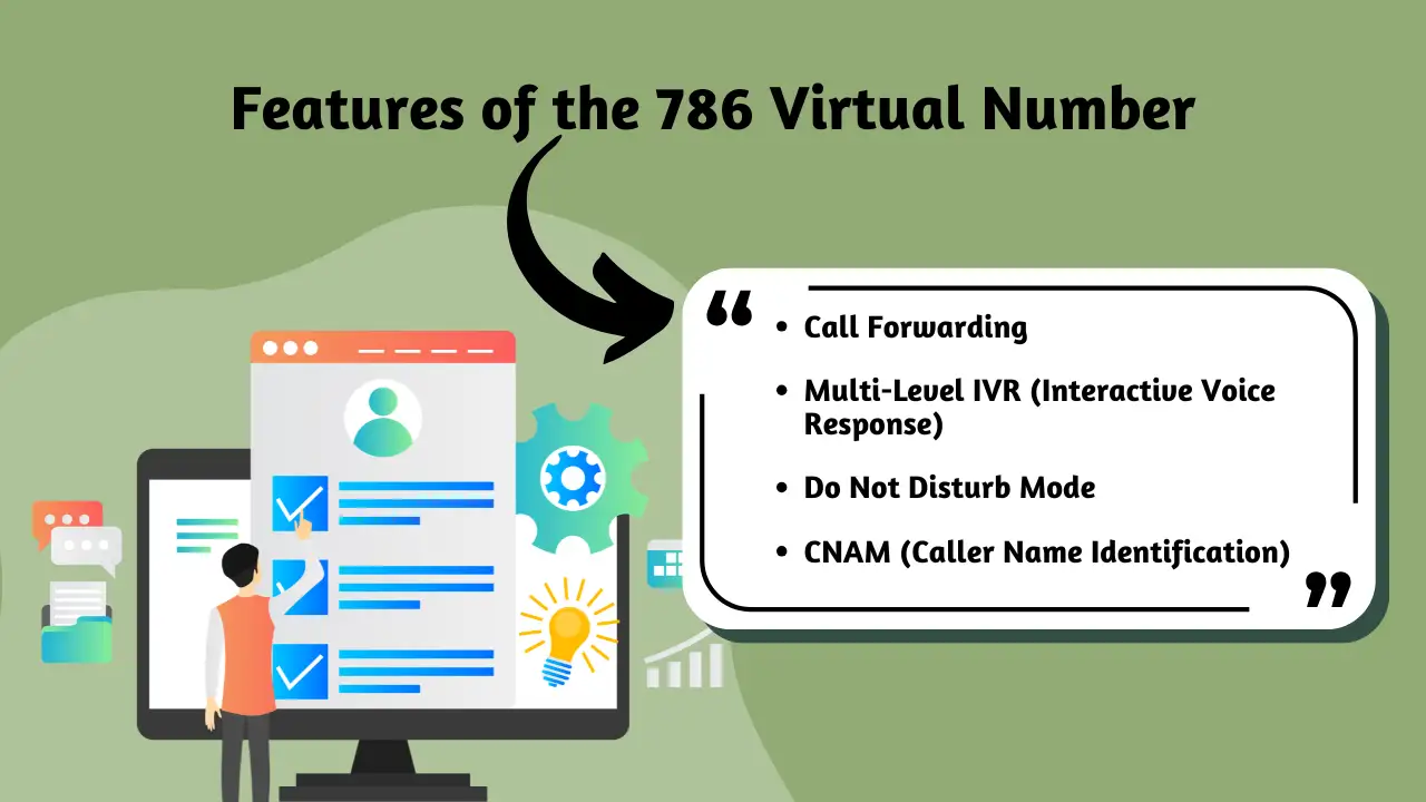 Features of the 786 Virtual Number