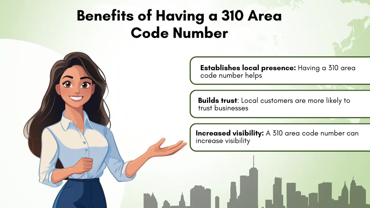 Benefits of Having a 310 Area Code Number