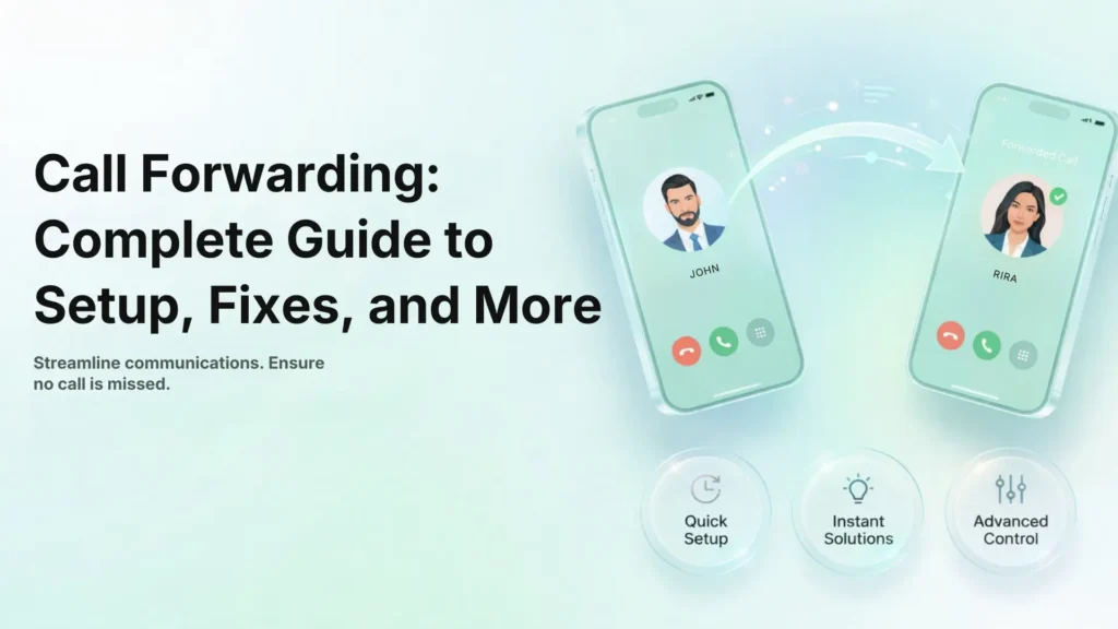 Call Forwarding: Complete Guide to Setup, Fixes, and More