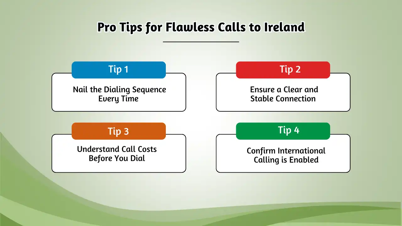 Pro Tips for Flawless Calls to Ireland