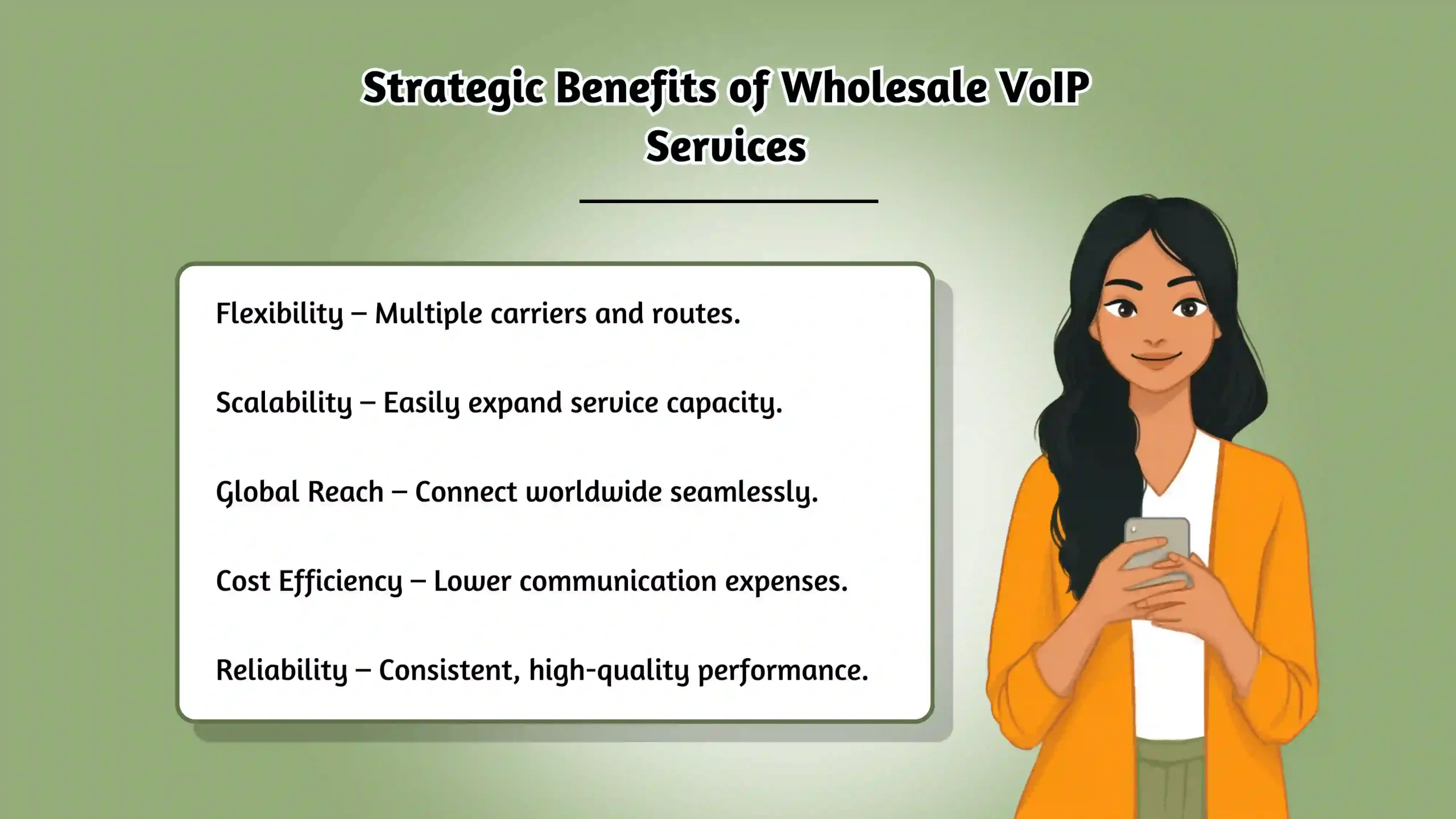 Strategic Benefits of Wholesale VoIP Services