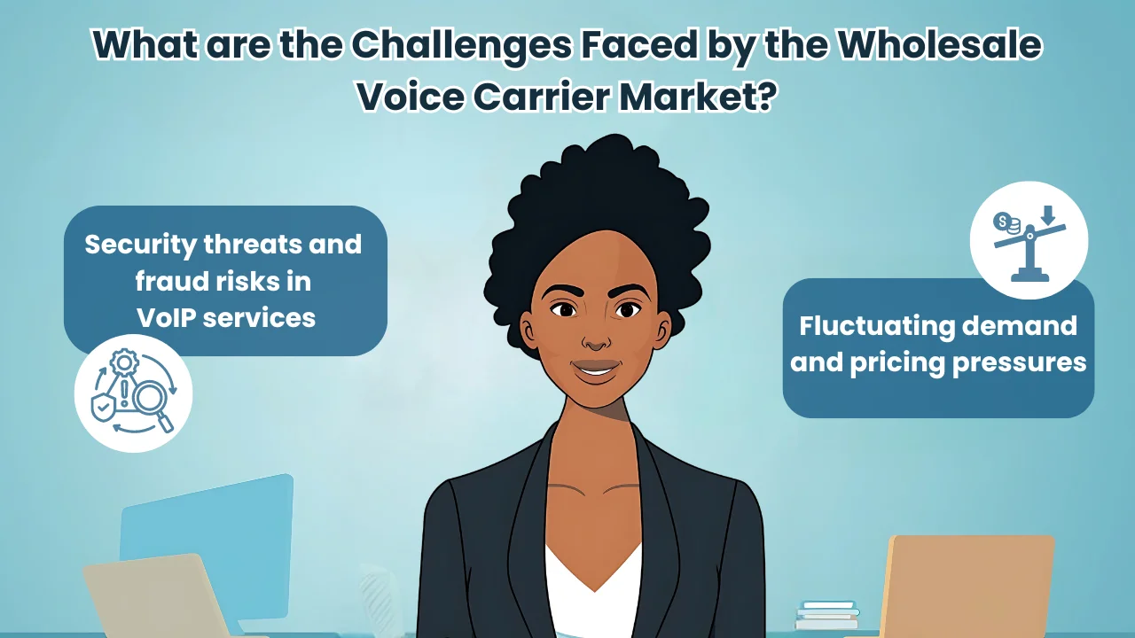 what are the challenges faces by wholesale voice market