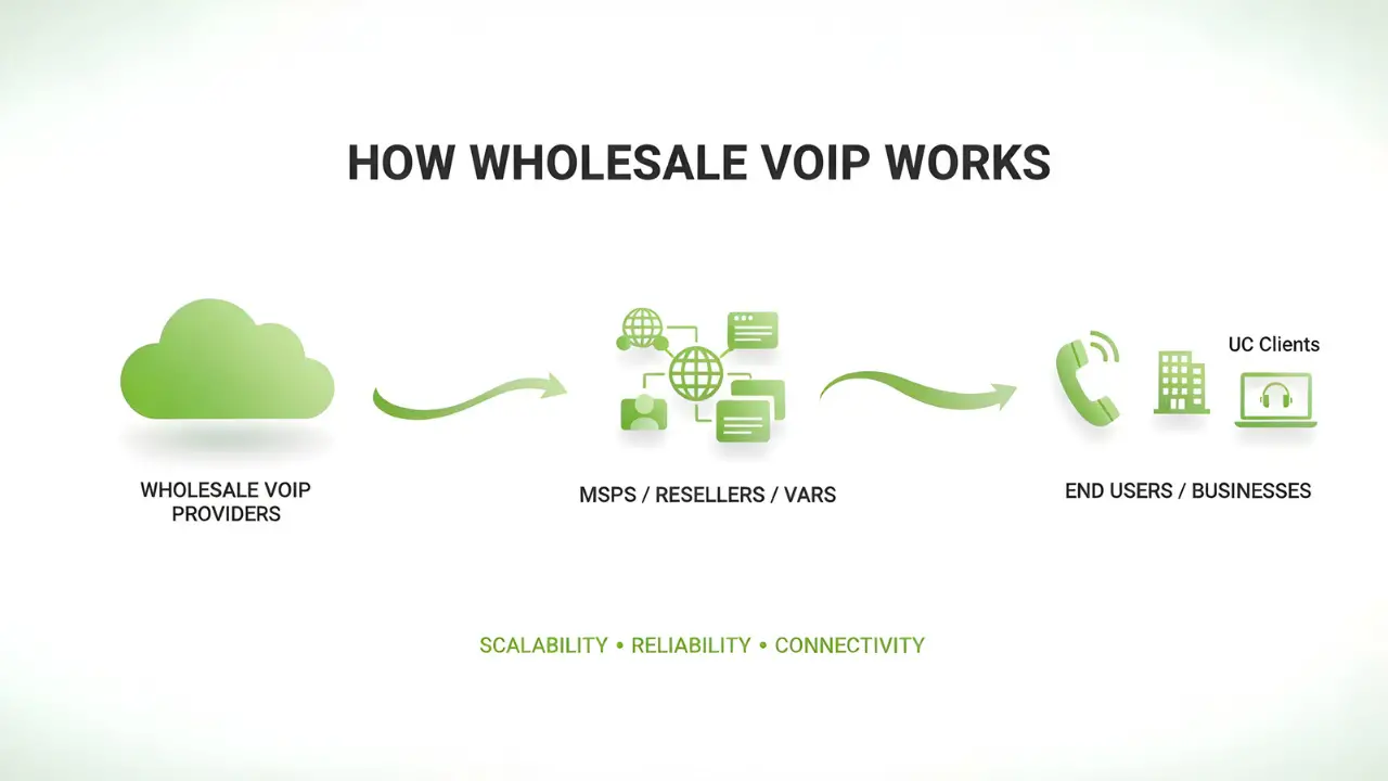 How Wholesale VoIP Works