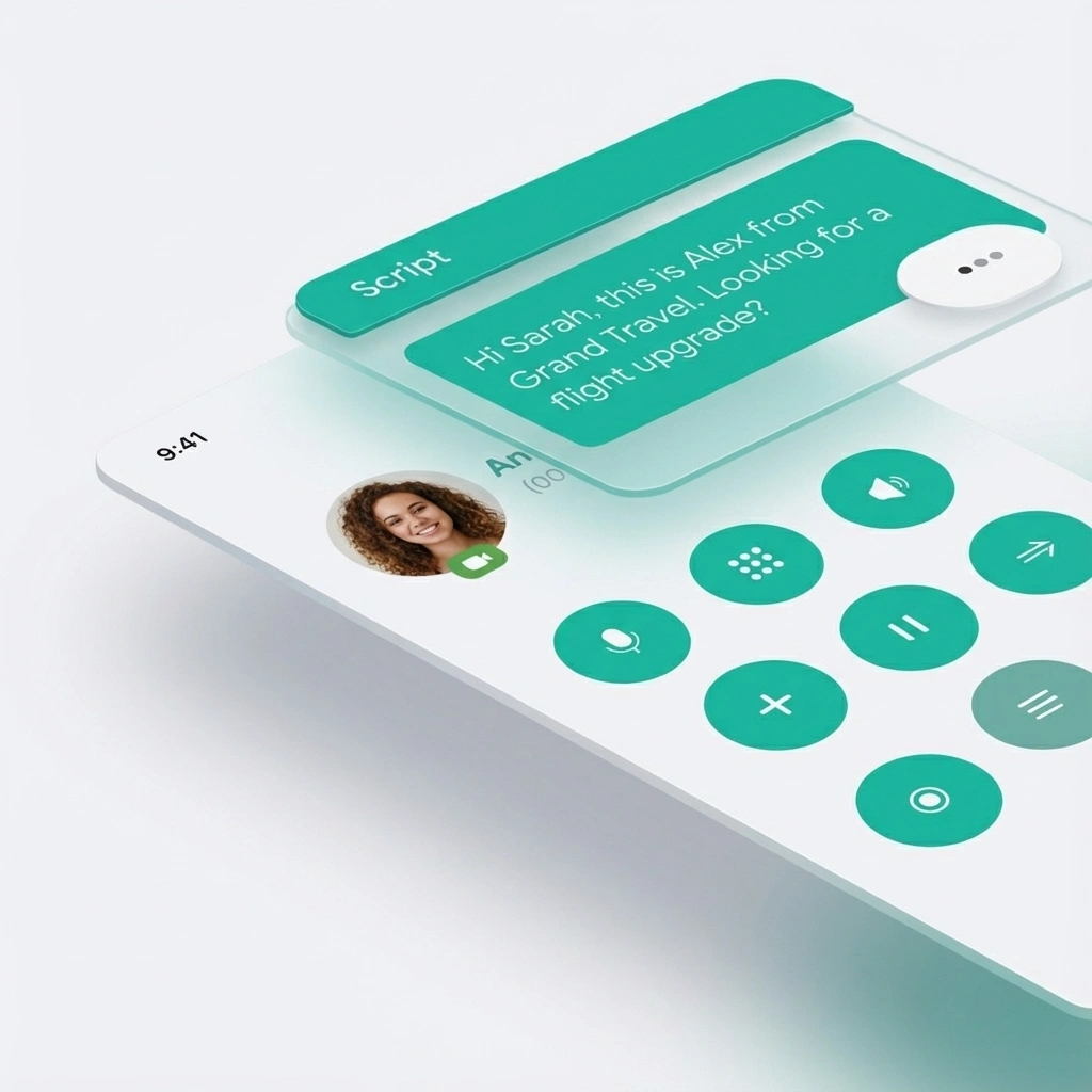AI scripts, agent support