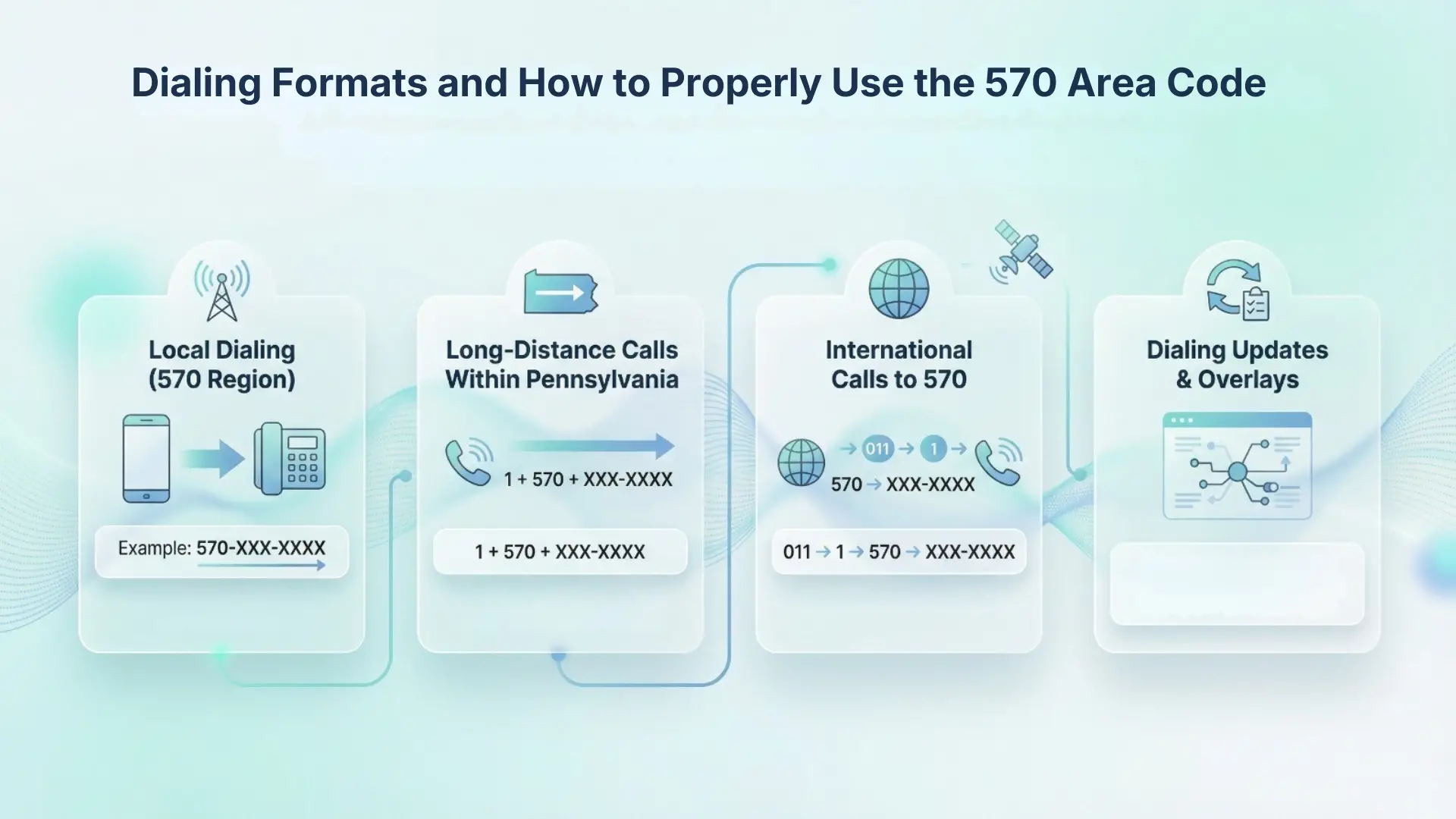 Dialing Formats and How to Properly Use the 570 Area Code