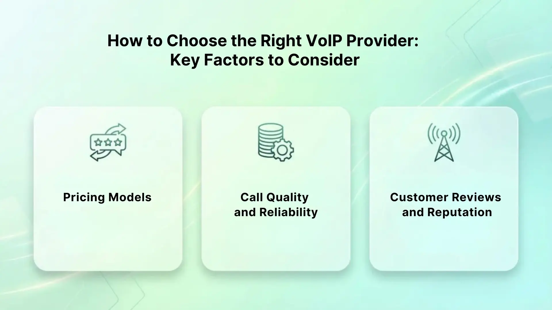 How to Choose the Right VoIP Provider: Key Factors to Consider