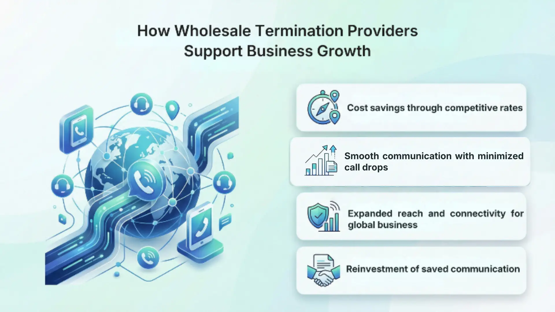 How Wholesale Termination Providers Support Business Growth