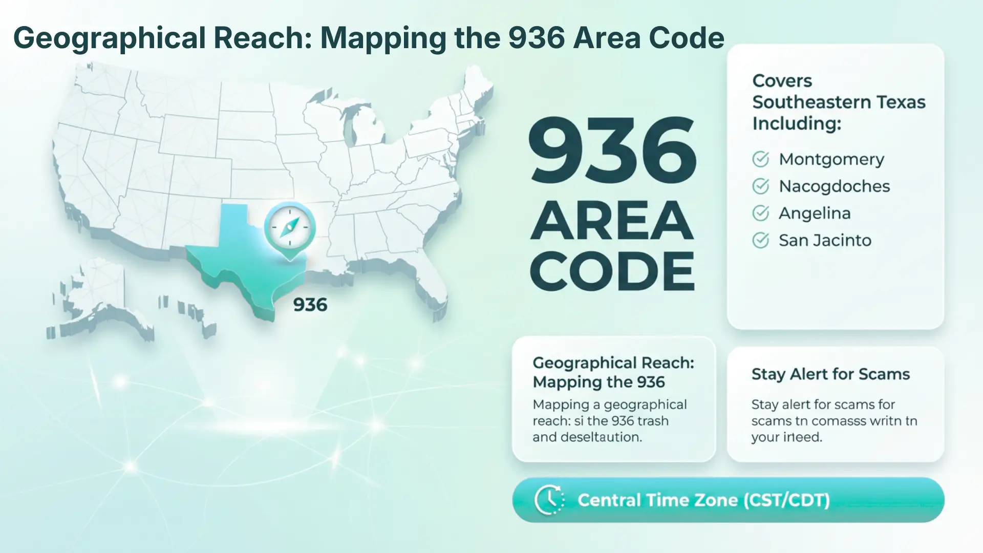 Geographical Reach: Mapping the 936 Area Code