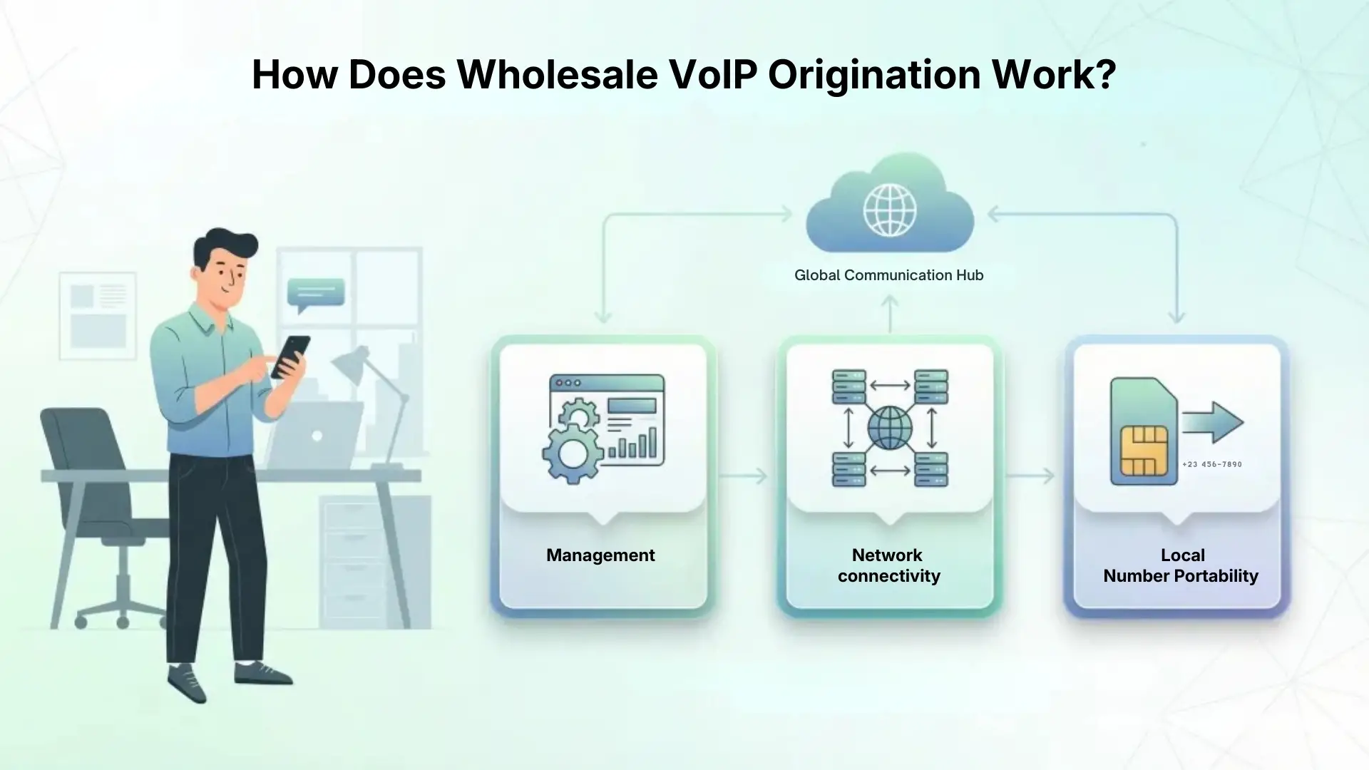 How Does Wholesale VoIP Origination Work?