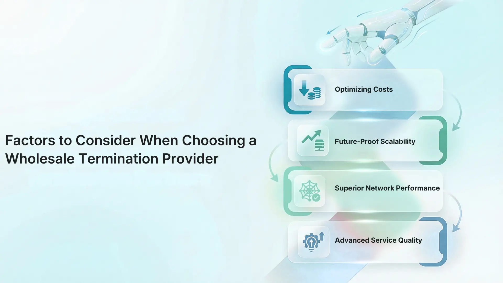 Factors to Consider When Choosing a Wholesale Termination Provider