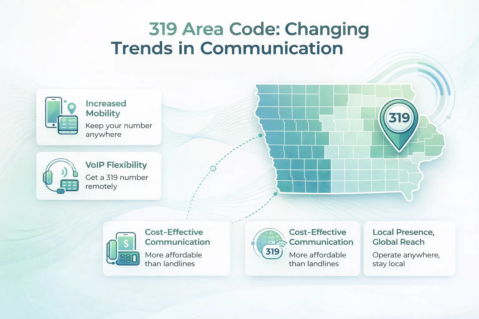319 Area Code Changing Trends in Communication