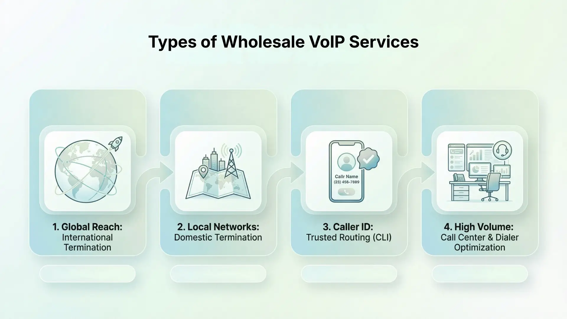 types of wholesale voip service