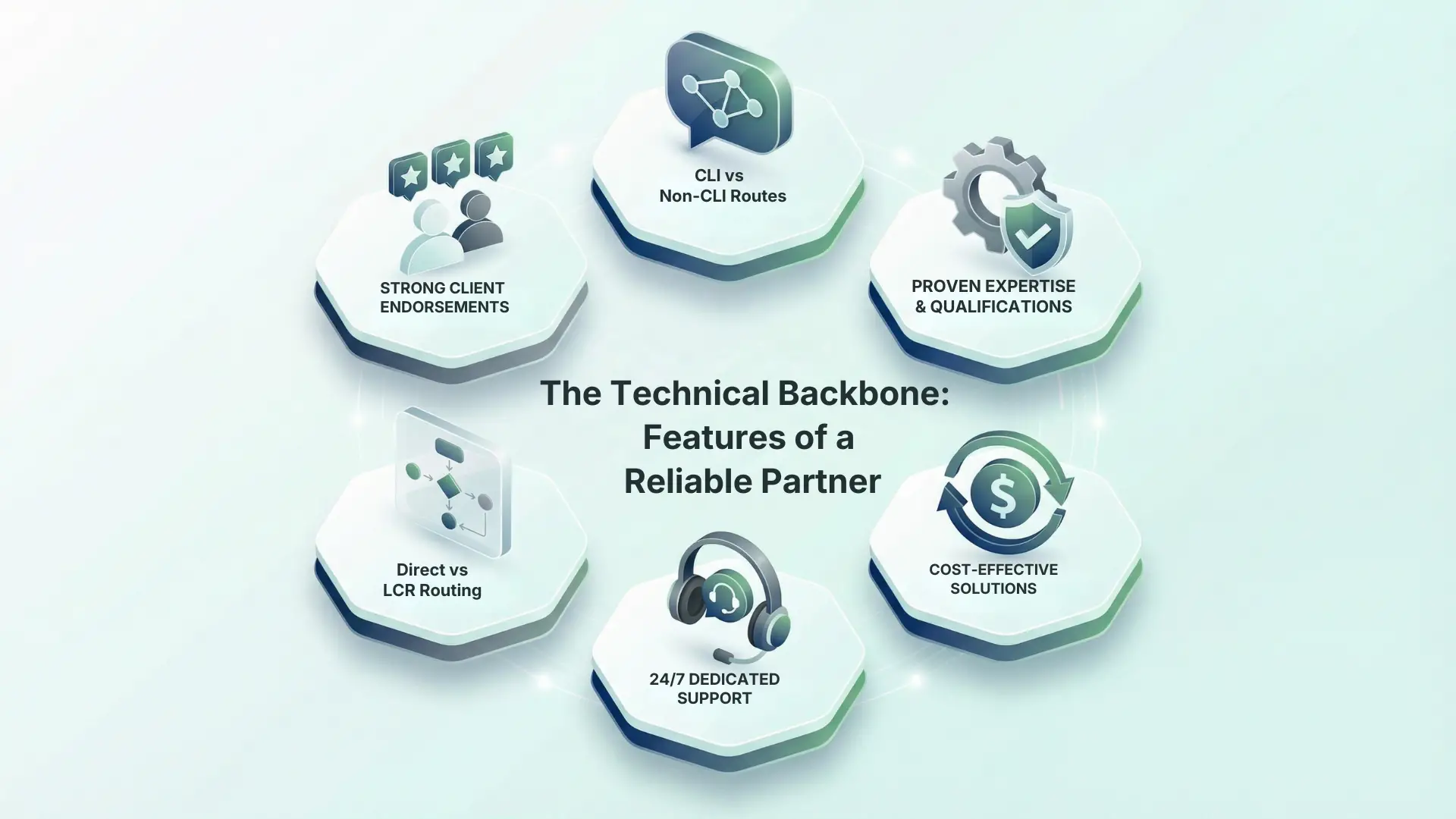 the technical backbone features of a reliable partner