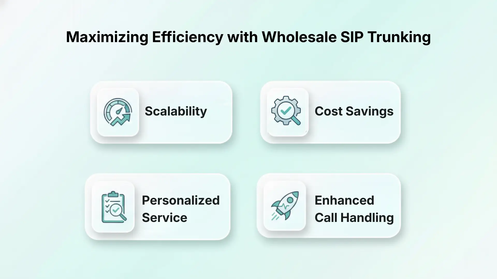 Maximizing Efficiency with Wholesale SIP Trunking