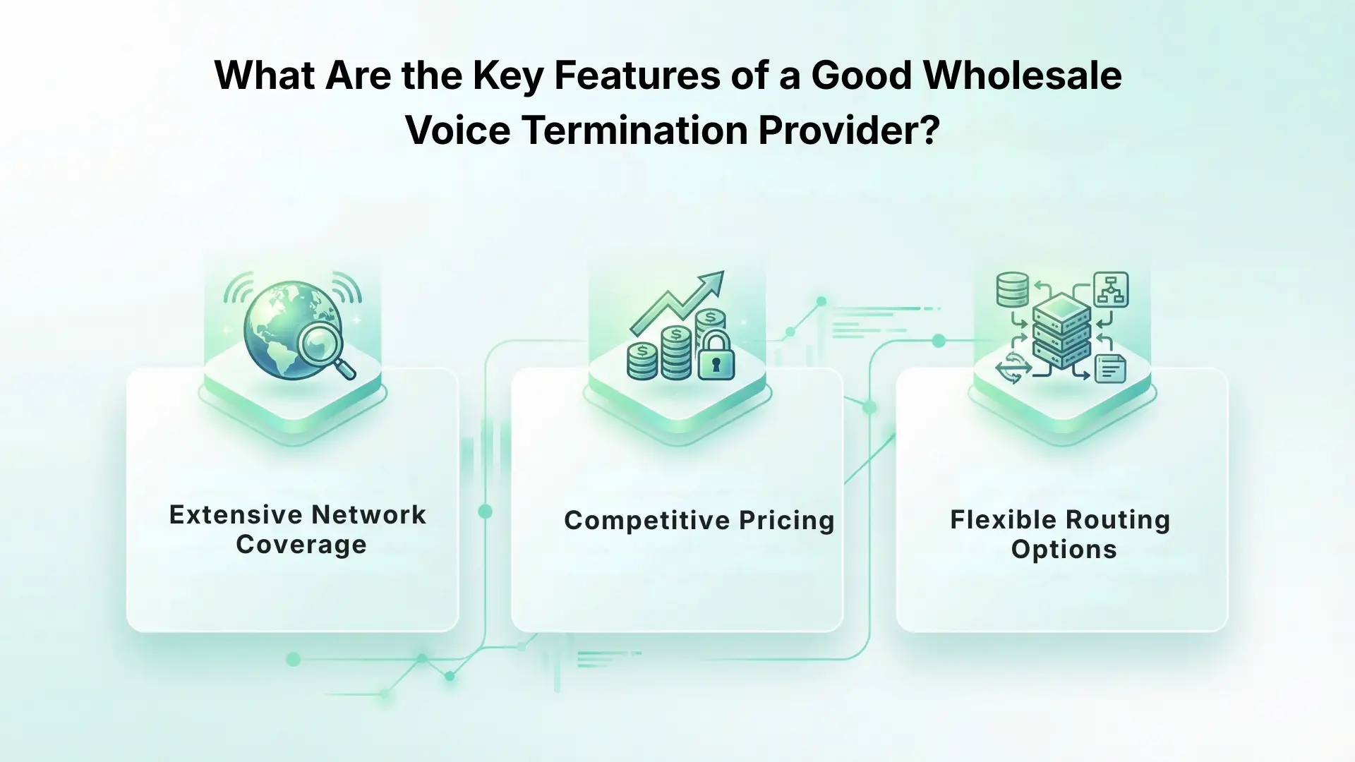 What Are the Key Features of a Good Wholesale Voice Termination Provider?