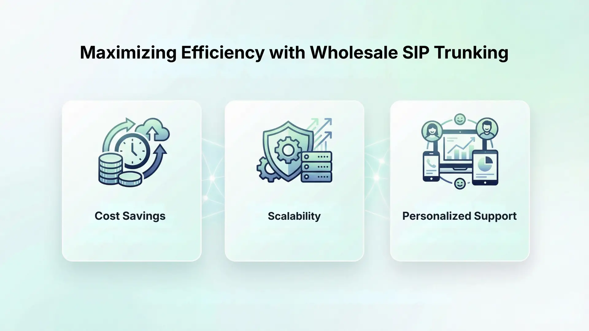 Maximizing Efficiency with Wholesale SIP Trunking