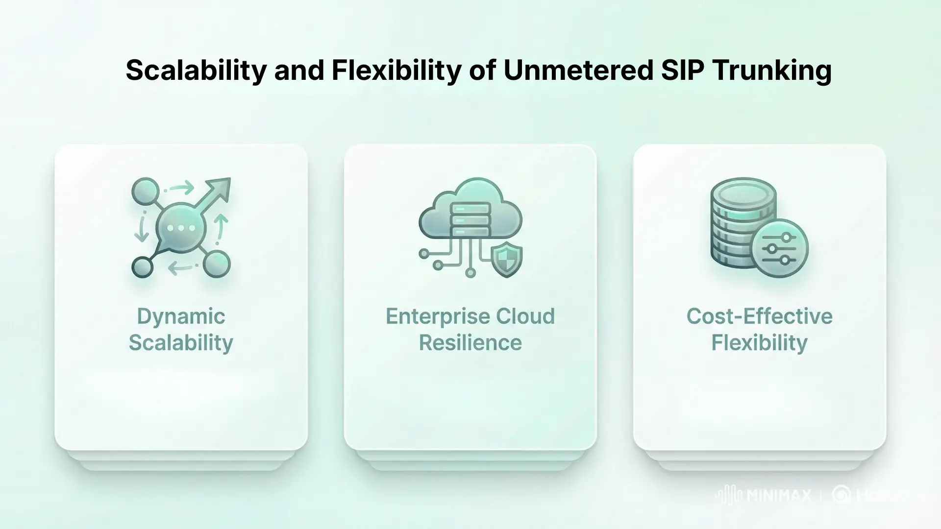 Scalability and Flexibility of Unmetered SIP Trunking