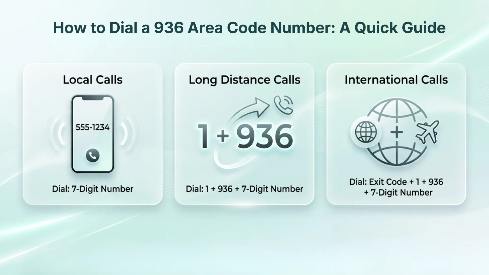 How to Dial a 936 Area Code Number: A Quick Guide