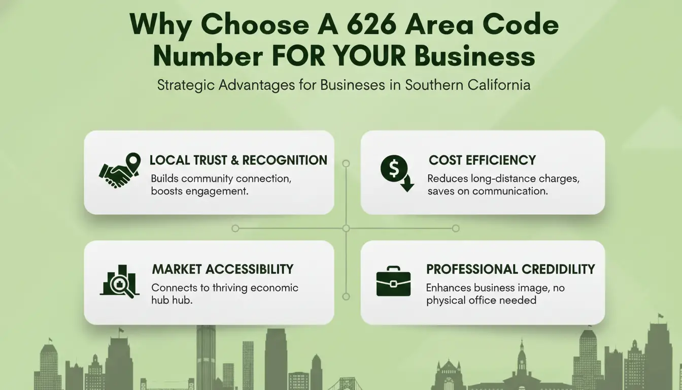 choose a 626 area 