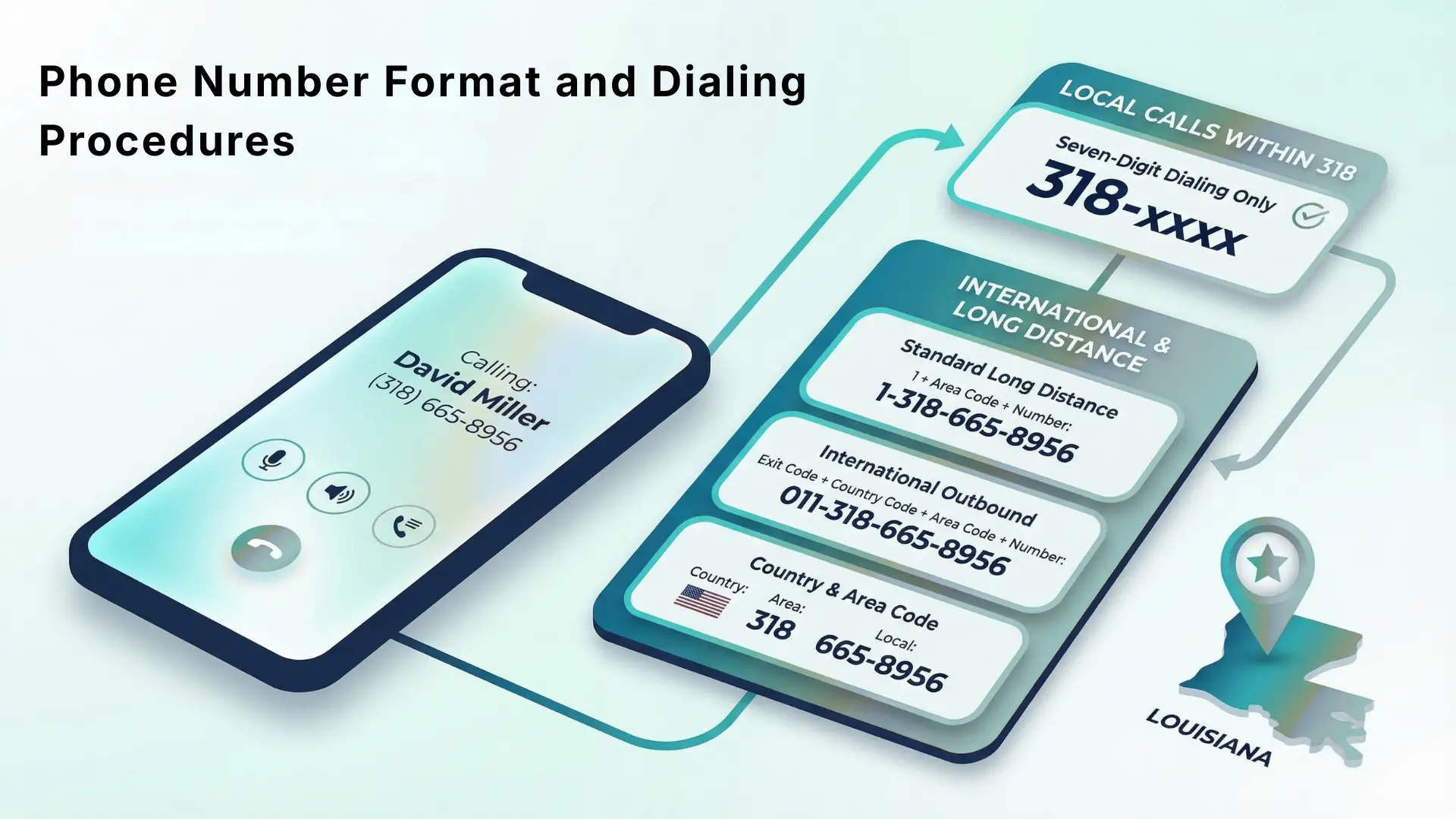 Phone Number Format and Dialing Procedures
