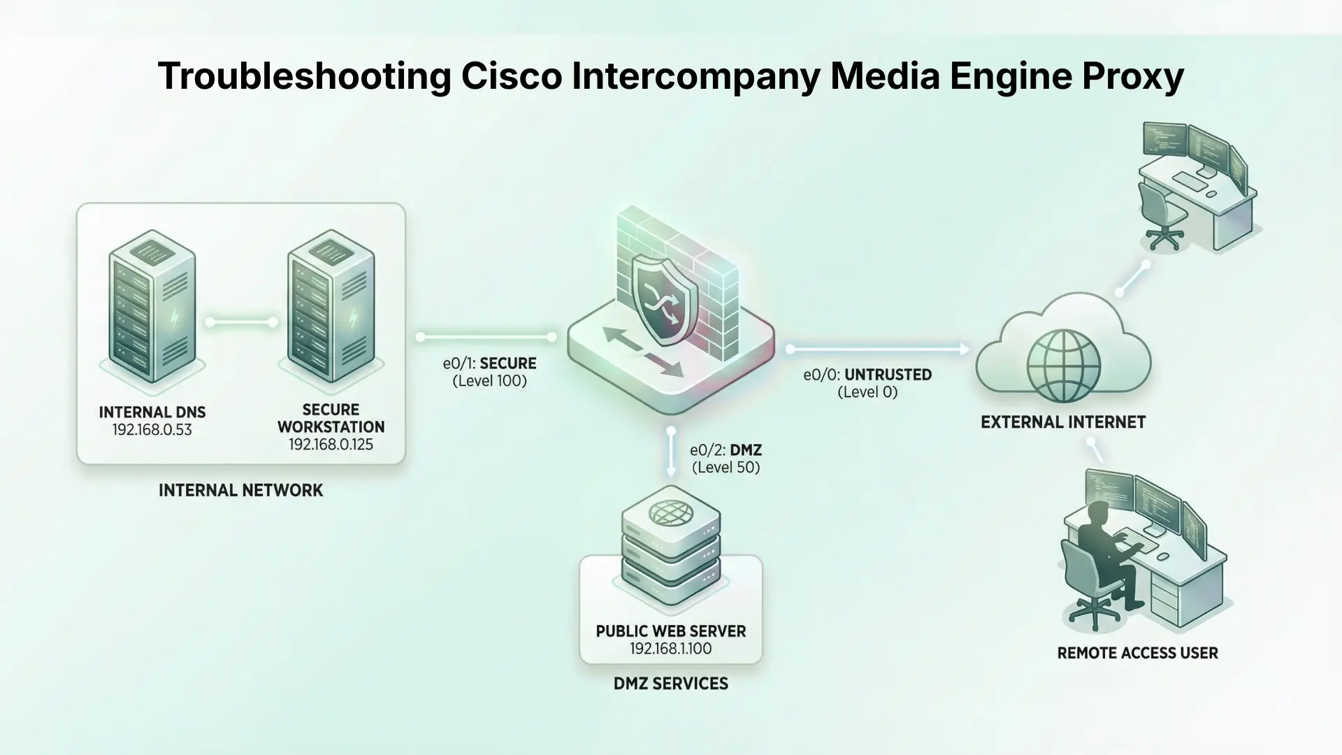 Troubleshooting Cisco Intercompany Media Engine Proxy