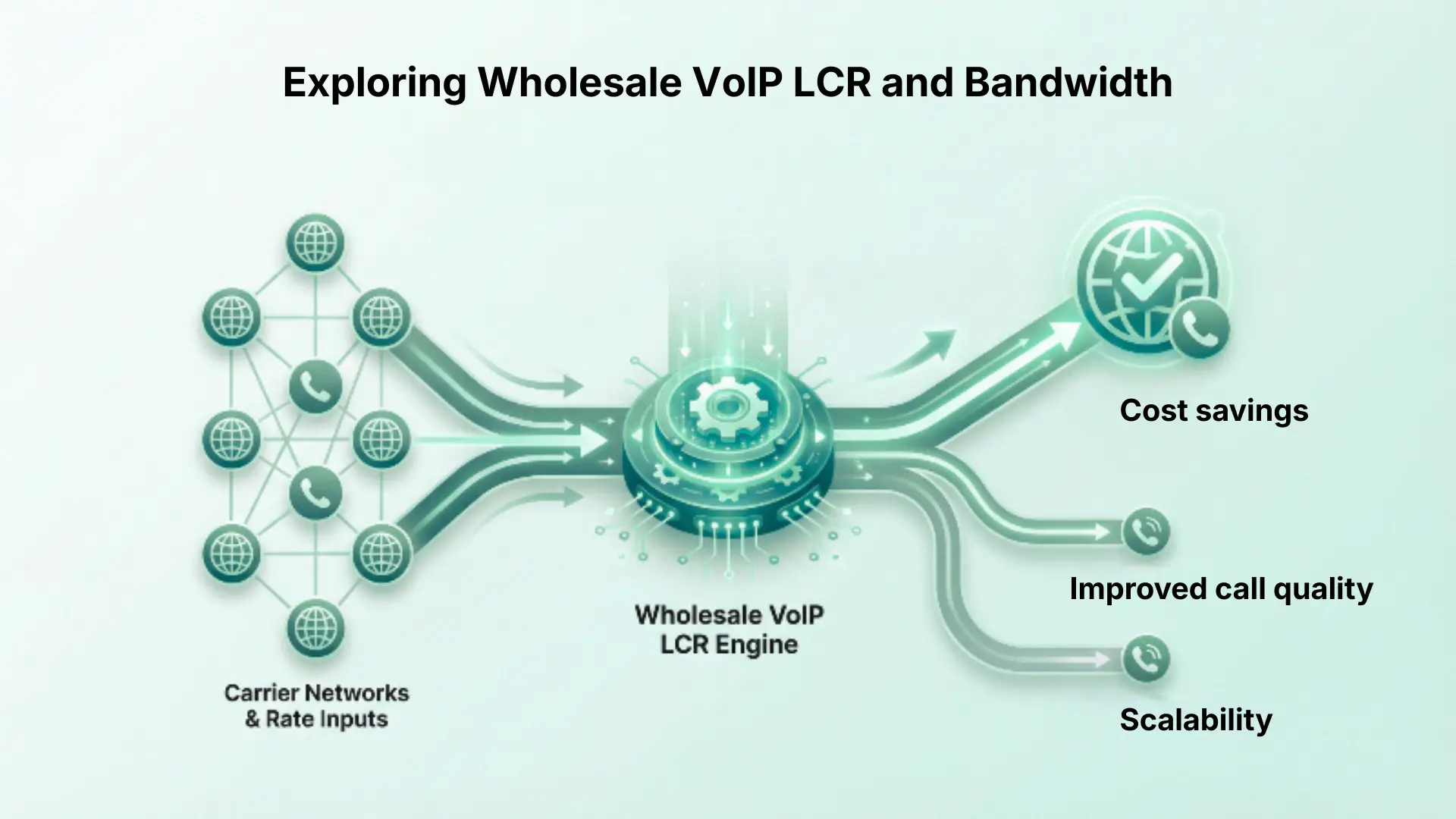 Exploring Wholesale VoIP LCR and Bandwidth