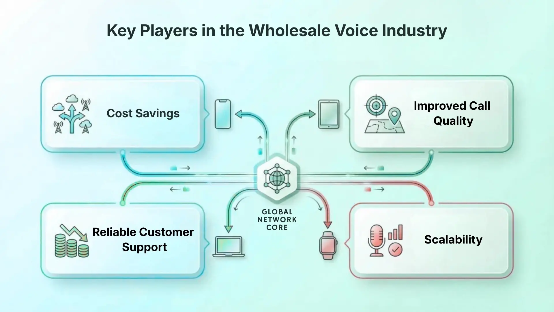 Key Players in the Wholesale Voice Industry