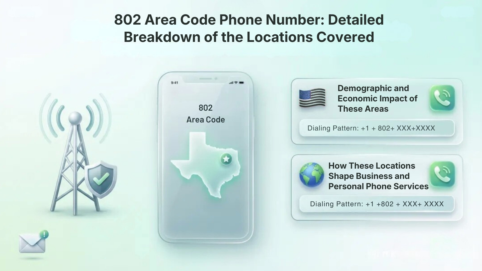 802 Area Code Phone Number: Detailed Breakdown of the Locations Covered