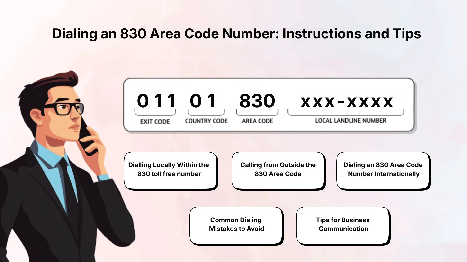 Dialing an 830 Area Code Number: Instructions and Tips