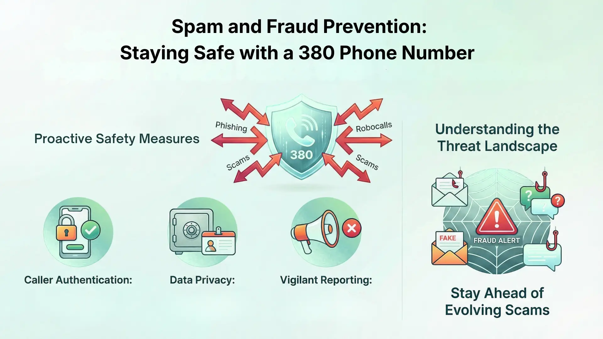 Spam and Fraud Prevention: Staying Safe with a 380 Phone Number