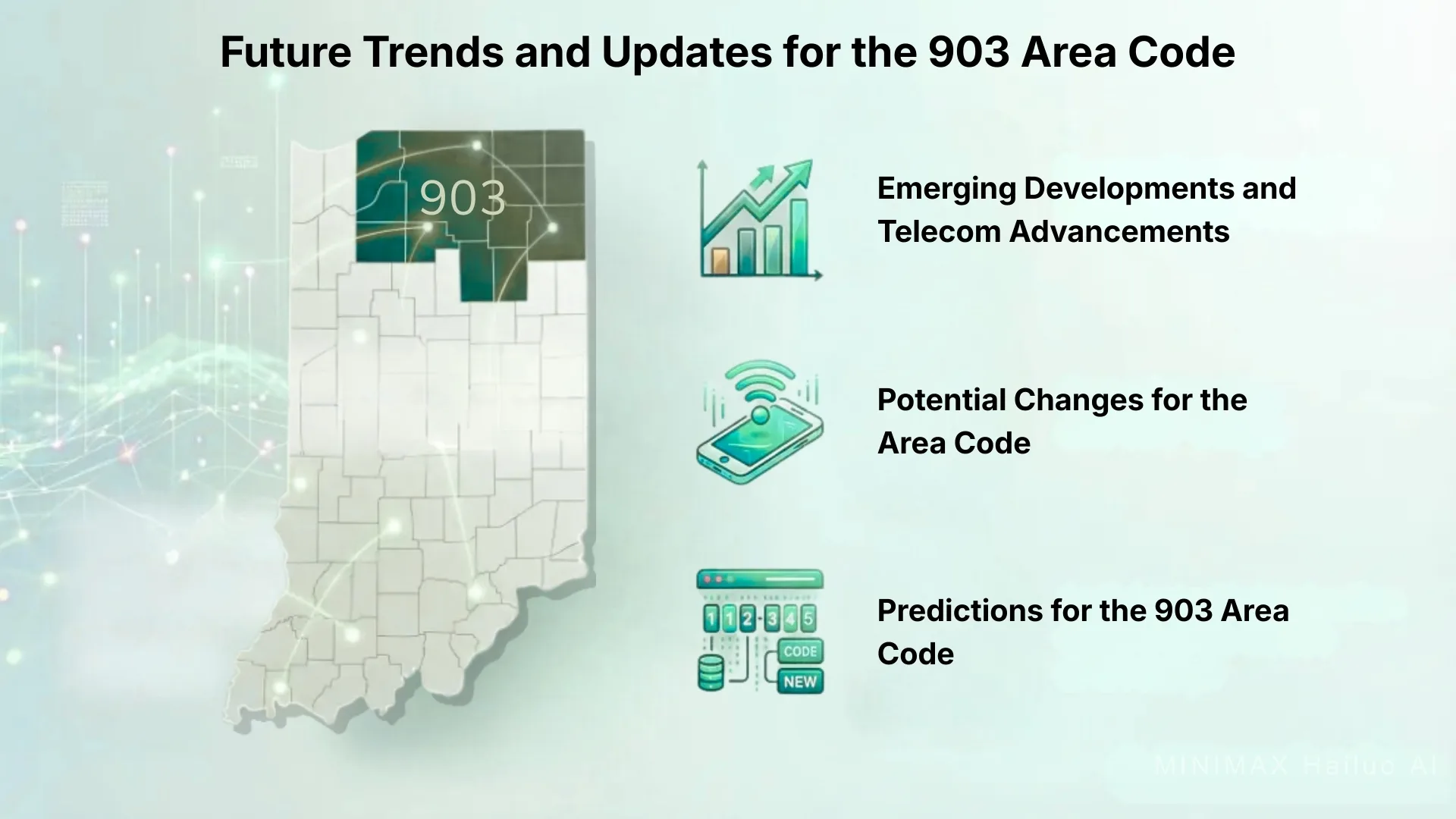 Future trends for 903 area code