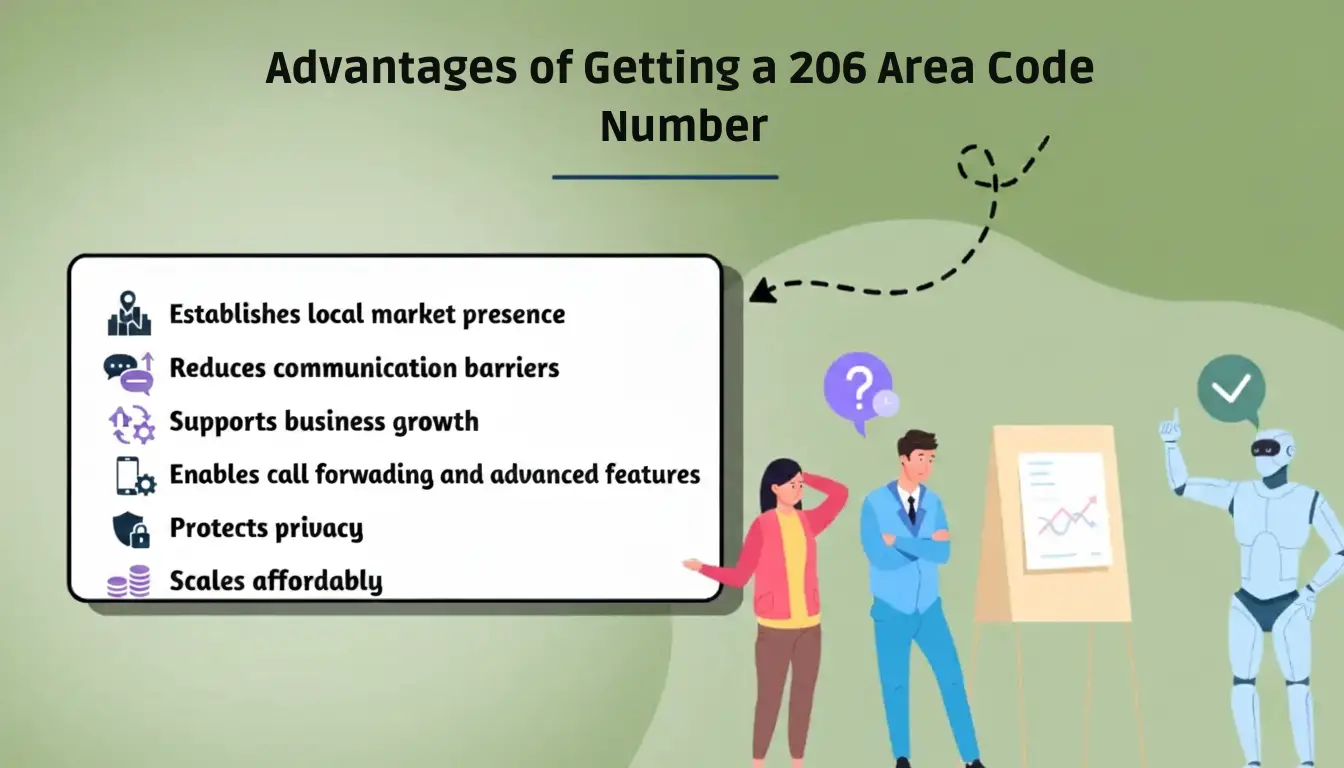 Advantages of Getting a 206 Area Code Number