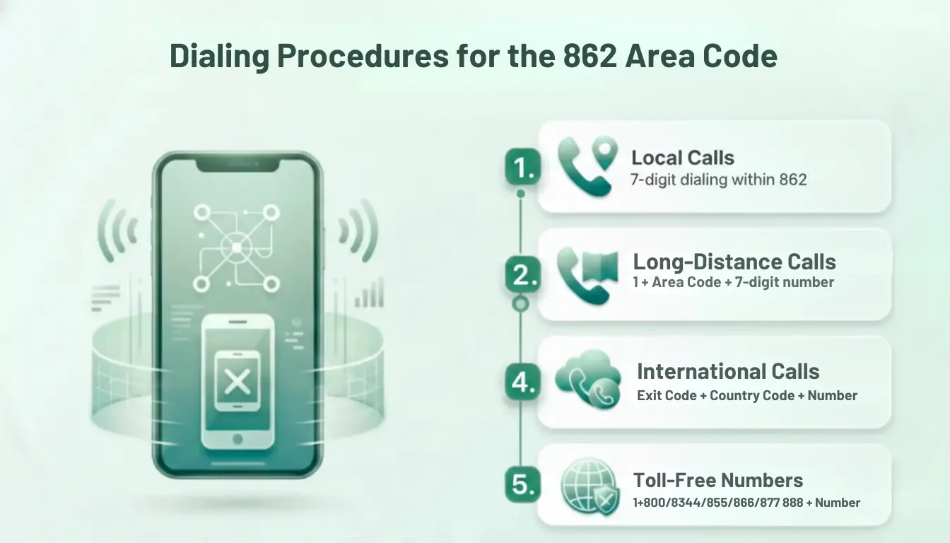 Area code dialing