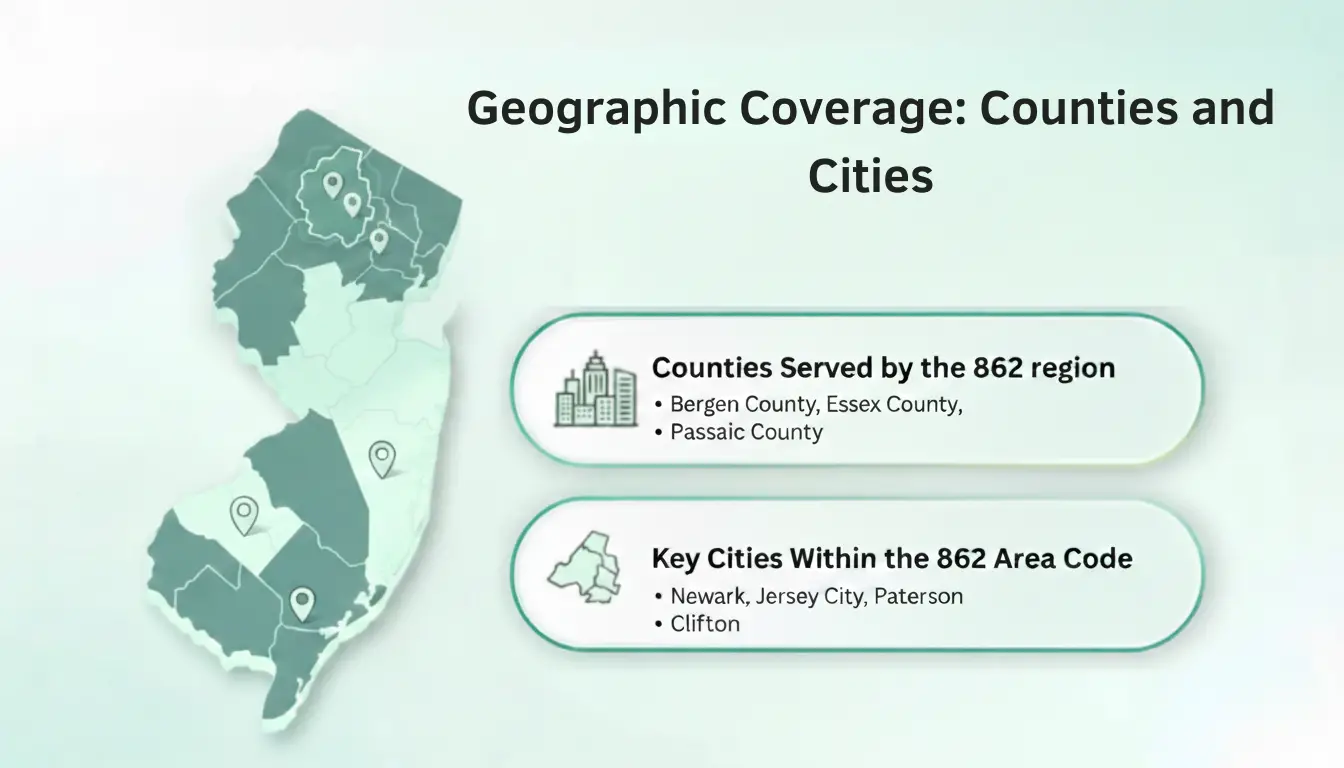 Geographic coverage header