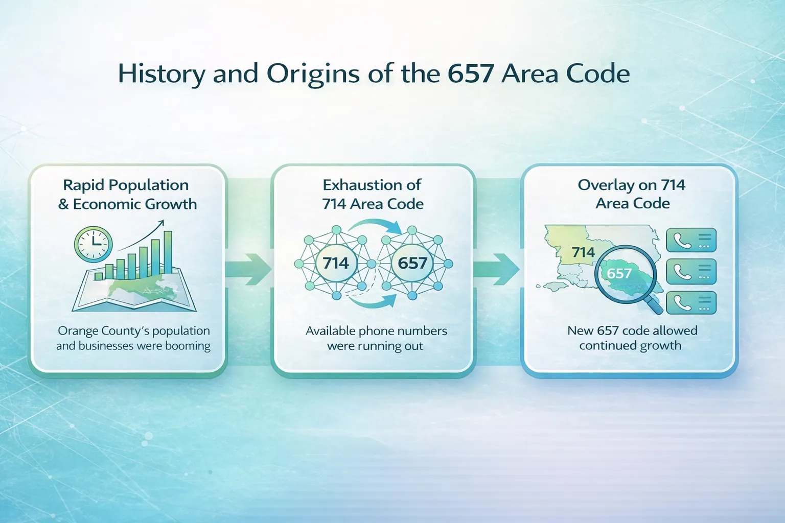 History and Origins of the 657 Area Code